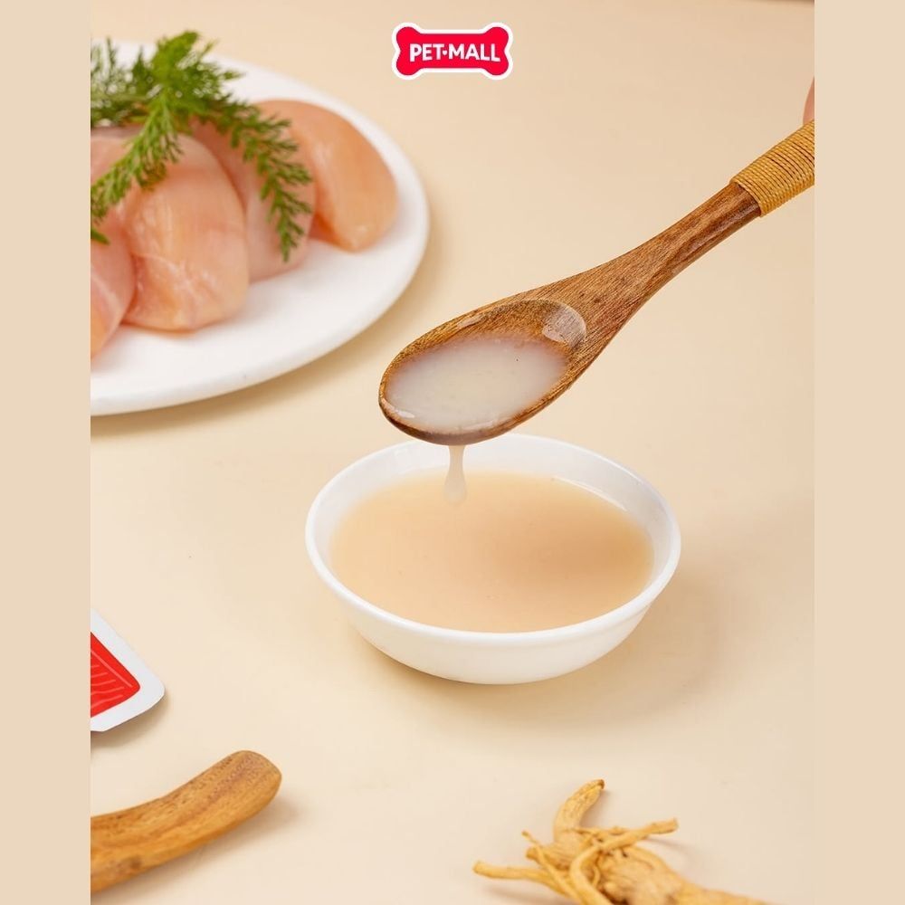 HỘP 8 GÓI 50G - Pate mèo PALMY DAYS dạng soup bổ sung men vi sinh Petmall