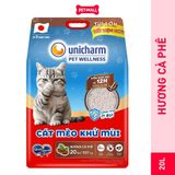 Cát vệ sinh mèo Silver Spoon hỗ trợ khử mùi từ Nhật Bản 20L Pemall