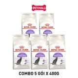 Combo 5 gói 400G - Thức ăn mèo Royal Canin Regular Sterilised - Cho mèo triệt sản Petmall