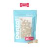  Xương gặm thơm miệng Dental Chews Toothbrush size Mini 150g - 26 milk - Bàn chải vị sữa Petmall 