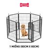  Chuồng vây thú cưng Petsmix Dog Playpen Size 80cm x 80cm - 1 miếng Petmall 