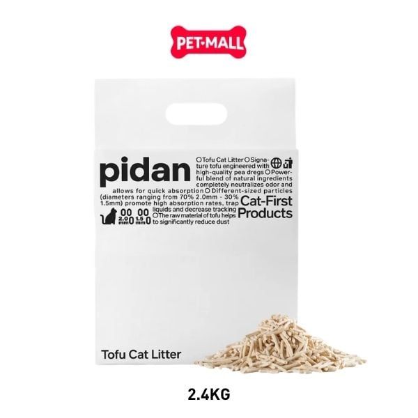 2.4KG - Cát vệ sinh Sonice PIDAN Tofu đậu nành Petmalll