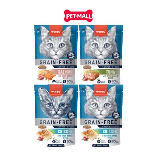 6kg - Thức ăn mèo WANPY Grain Free không chứa ngũ cốc Petmall