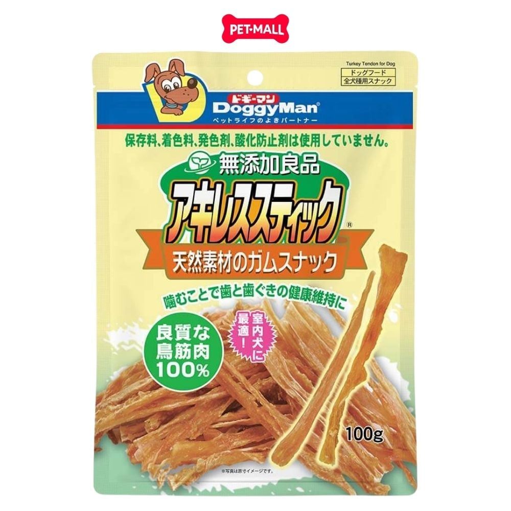 Treats gân gà Tây Doggyman 100g - Bổ sung collagen cho Chó Petmall