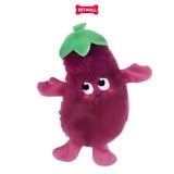 Đồ chơi GiGwi Suppa Puppa EggPlant Squeaker/Crinkle Inside - Gấu Bông Cà Tím Petmall