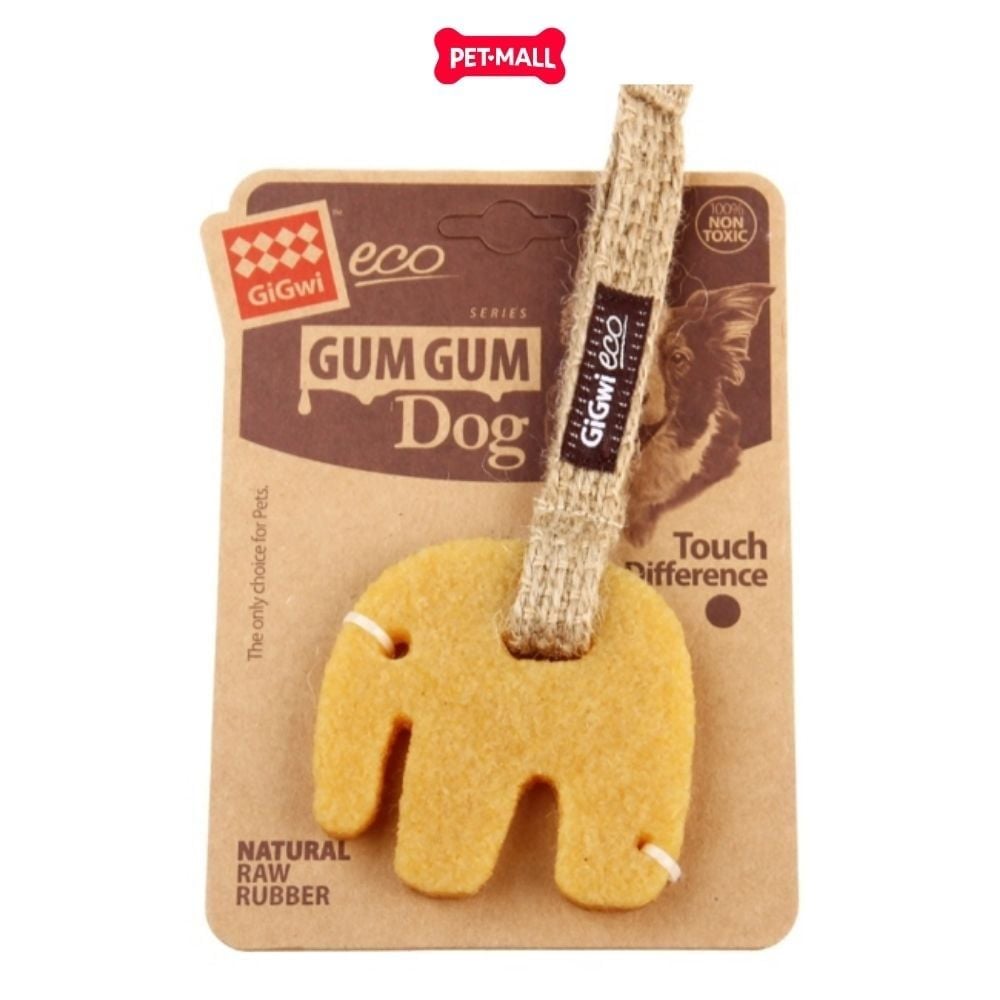 Đồ chơi nhai gặm GiGwi Gum Gum for Dog - Con Voi Elephant Petmall