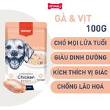 Hộp 18 Gói 100G - Pate chó WANPY Super Premium - Mix vị Petmall