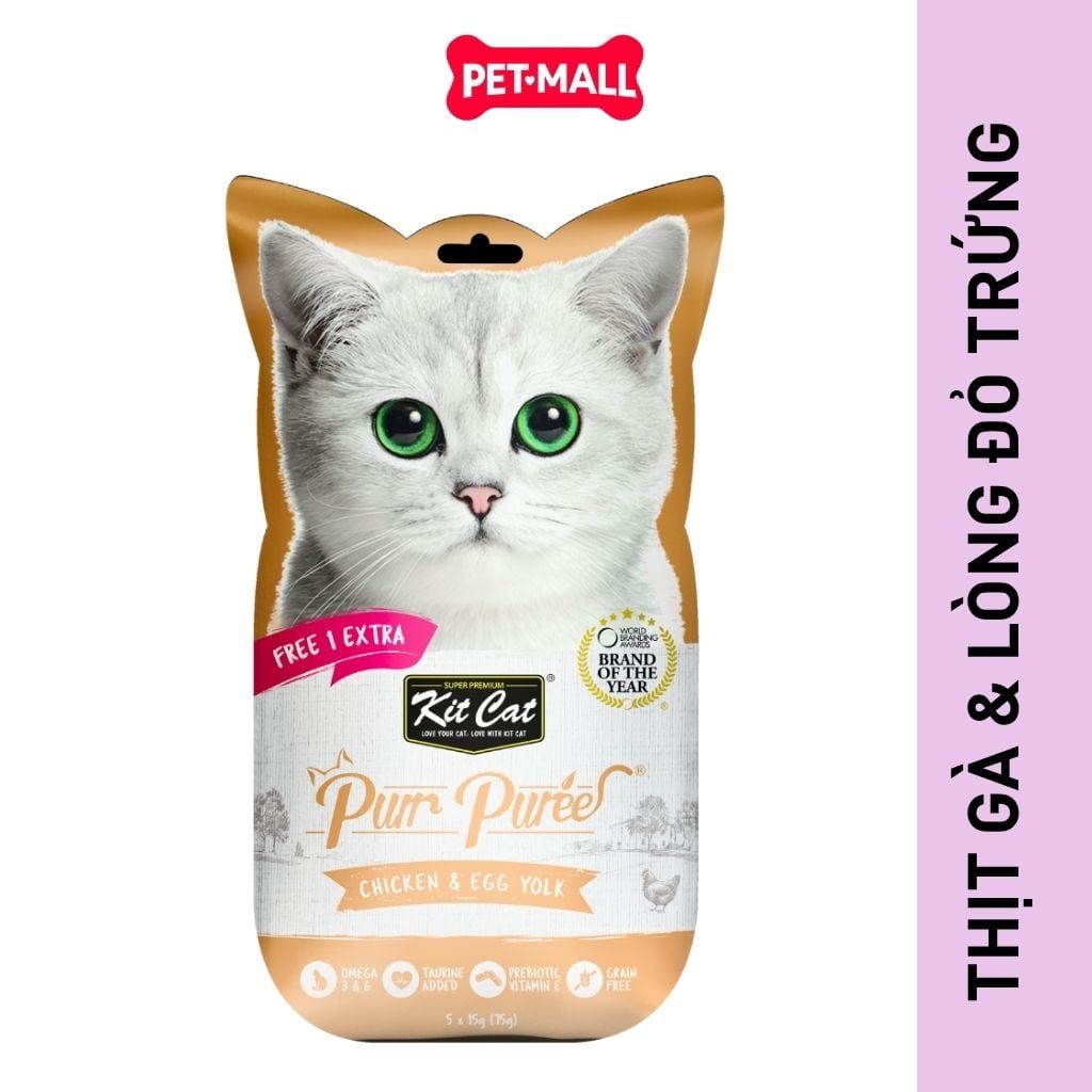Treats KitCat Purr Puree 75g Petmall