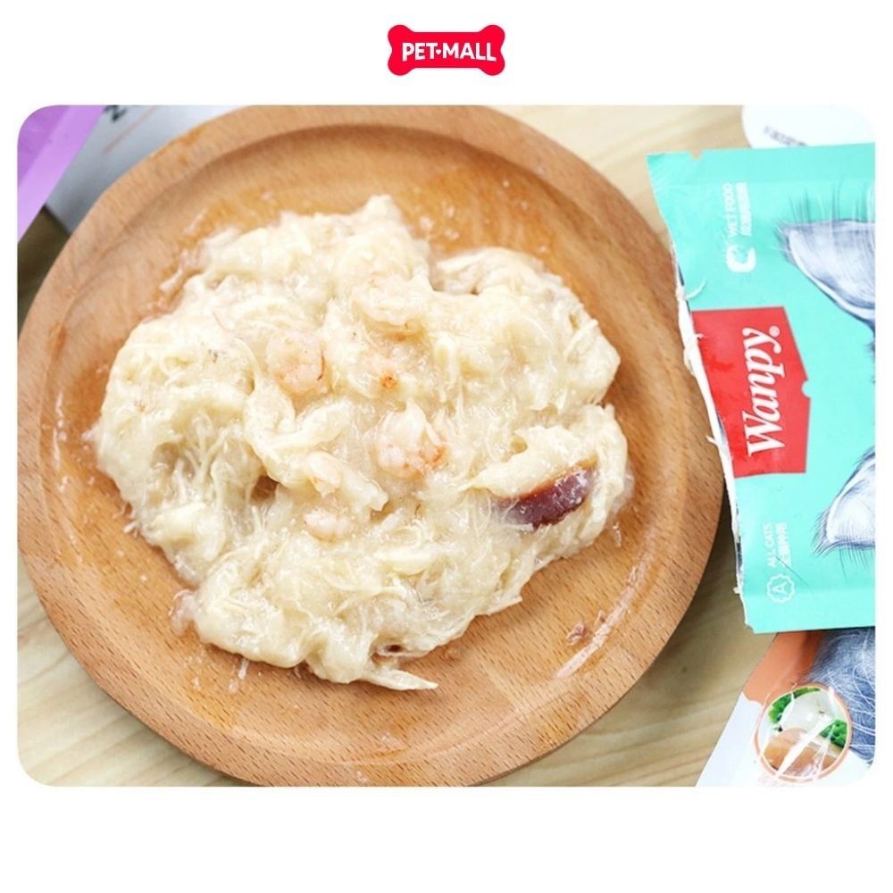 Hộp 18 Gói 100G - Pate chó WANPY Super Premium - Mix vị Petmall