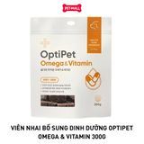 Viên nhai bổ sung dinh dưỡng OPTIPET OMEGA & VITAMIN 300G Petmall