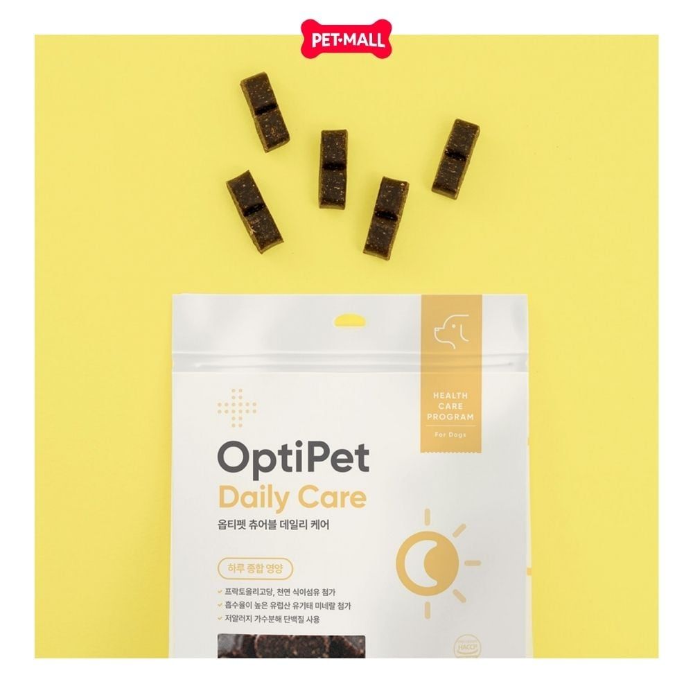 Viên nhai bổ sung dinh dưỡng OPTIPET OMEGA & VITAMIN 300G Petmall