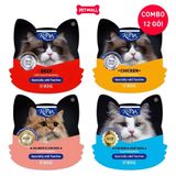 Combo 12 gói - Pate mèo AMNA 85G bổ sung dinh dưỡng cần thiết Petmall