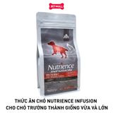 500G - Thức ăn chó Nutrience Infusion Adult thịt bò - Dành cho chó trưởng thành giống vừa và lớn Petmall