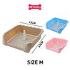 Khay vệ sinh chó SONICE thành cao chống văng Paws Tray size M 43 x 43 x 15 cm Petmall
