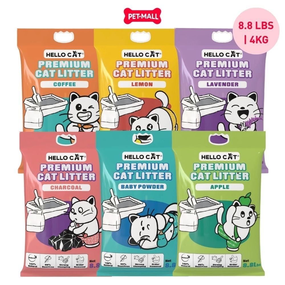 Cát vệ sinh HelloCat Premium Cat Litter 8.8Lbs | 4kg Petmall