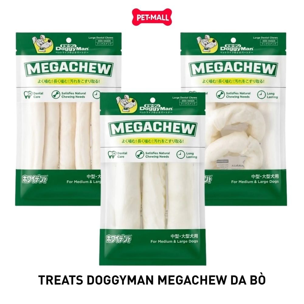 Treats DoggyMan Megachew Da Bò Petmall