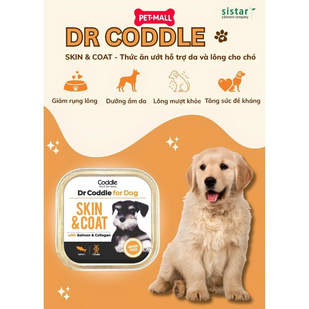100G - Pate chó Dr.Coddle DIGESTION - Hỗ trợ tiêu hoá Petmall
