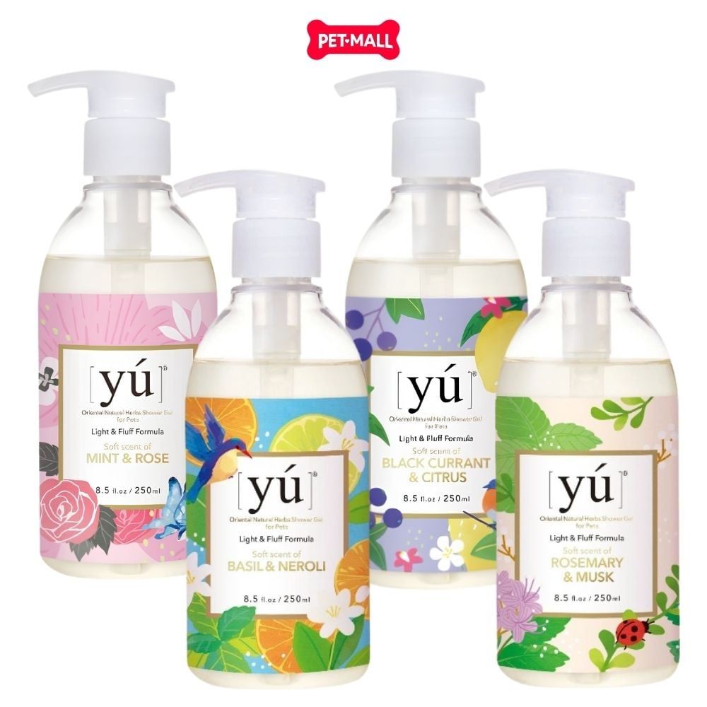 Sữa tắm Yu Light & Fluff Formula cho thú cưng 250ml Petmall