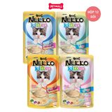 Hôpk 12 Gói 70g - Pate mèo NEKKO Kitten Mousse - Mix vị Petmall
