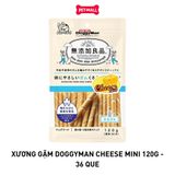 Xương gặm DoggyMan Cheese Mini 120g - 36 que - hương phô mai Petmall