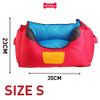 Đệm nằm mềm vải Oxford & TPR GIGWI Place Đỏ/Xanh - Size S 35 X 35 X 23 cm Petmall