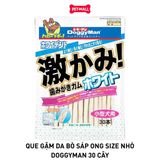 Treats que da bò DoggyMan 30 cây nhỏ - Da bò sáp ong Petmall