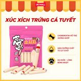 Xúc xích cho chó PALMY DAYS cho chó 120g 8 thanh - Vị trứng cá tuyết Petmall