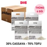 Combo 4 Gói 2.4kg - Cát vệ sinh Sonice PIDAN Cassava & Tofu - Mix 30% cát sắn và 70% đậu nành Petmall