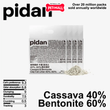 9.6KG - Cát vệ sinh Sonice PIDAN Cassava & Bentonite - Mix 40% cát sắn và 60% đất sét Petmall