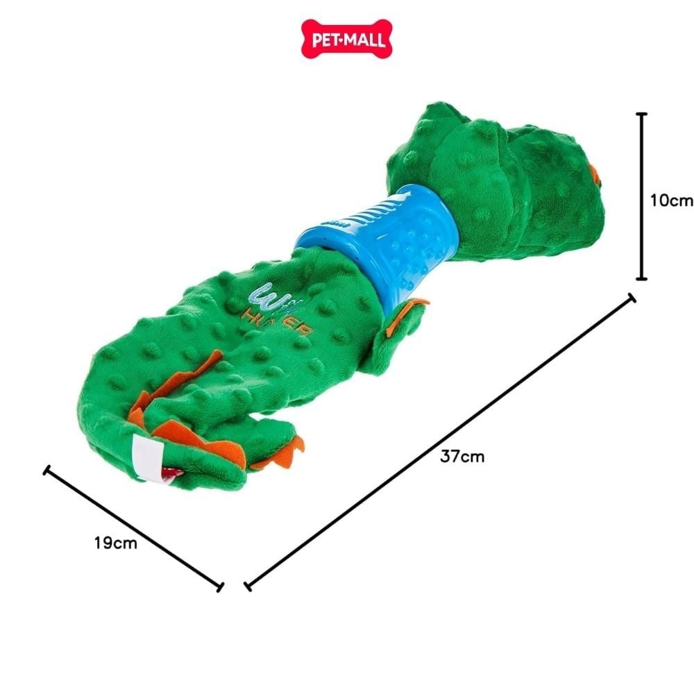 Đồ chơi gấu bông cổ cao su GiGwi Wild Hunter Dinosaur TPR Neck - Hình khủng long Petmall