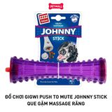 Đồ chơi GiGwi Push to Mute Johnny Stick Que gặm massage răng Petmall