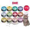  Combo 12 Lon 70G - Pate mèo KitCat Goat Milk - Mix vị Petmall 