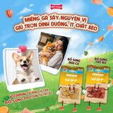 Treats miếng gà sấy Doggyman 90g - Bổ sung rau củ cho Chó Petmall