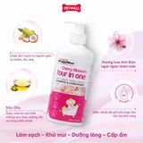 Sữa tắm Doggyman Cherry Blossom Four in One 500ml - Hương hoa Anh Đào, làm sạch, khử mùi, cấp ẩm cho chó Petmall