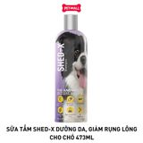 Sữa tắm SHED-X dưỡng da, giảm rụng lông cho chó 473ML Petmall