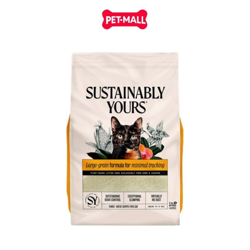 5.9KG - Cát vệ sinh hữu cơ hạt to Petfive Sustainably Yours Petmall