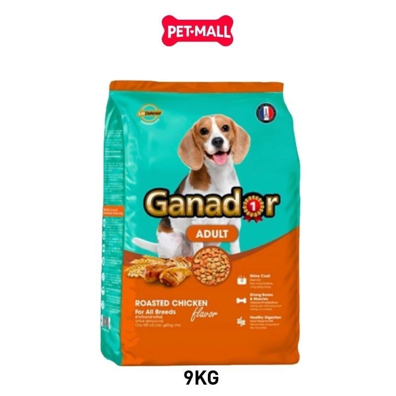 9KG - Thức ăn cho chó GANADOR Adult - Roasted Chicken Petmall