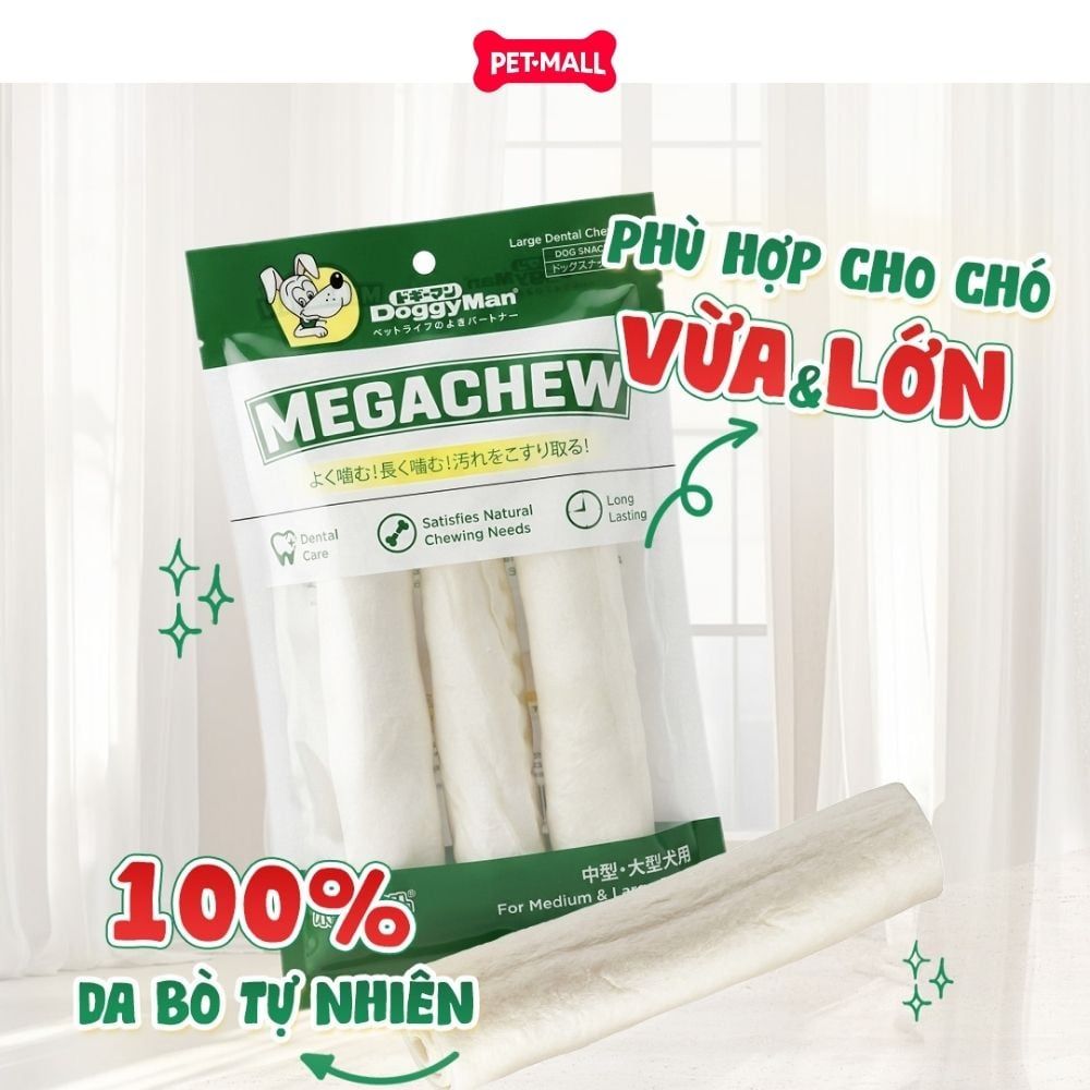 Treats DoggyMan Megachew Da Bò Petmall