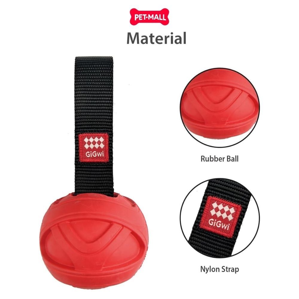 Đồ chơi GiGwi Go-Fetch Slinger bóng ném cho chó - Màu đỏ Petmall