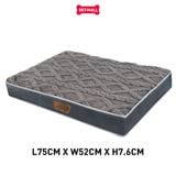 Đệm Nằm GiGwi Place GraySoft Flat Mat - Màu xám size M Petmall