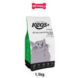 1.5KG - Thức ăn mèo KEOS+ Hairball Control Tuna Adult Cat - Vị Cá ngừ, hỗ trợ loại bỏ búi lông Petmall