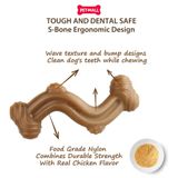 Đồ chơi GiGwi Nylon S-bone xương gặm chữ S Petmall