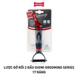 Lược gỡ rối 2 đầu GiGwi Grooming series 17 răng Petmall