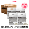 Combo 4 Gói 2.4kg - Cát vệ sinh Sonice PIDAN Cassava & Bentonite - Mix 40% cát sắn và 60% đất sét Petmall