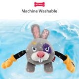 Đồ chơi thú bông có tiếng GiGwi Rock Zoo King Boxer Rabbit size S Petmall