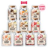Combo 24 gói 35G - Pate thịt thật CATIDEA Superior cat food with Krill Oil Petmall