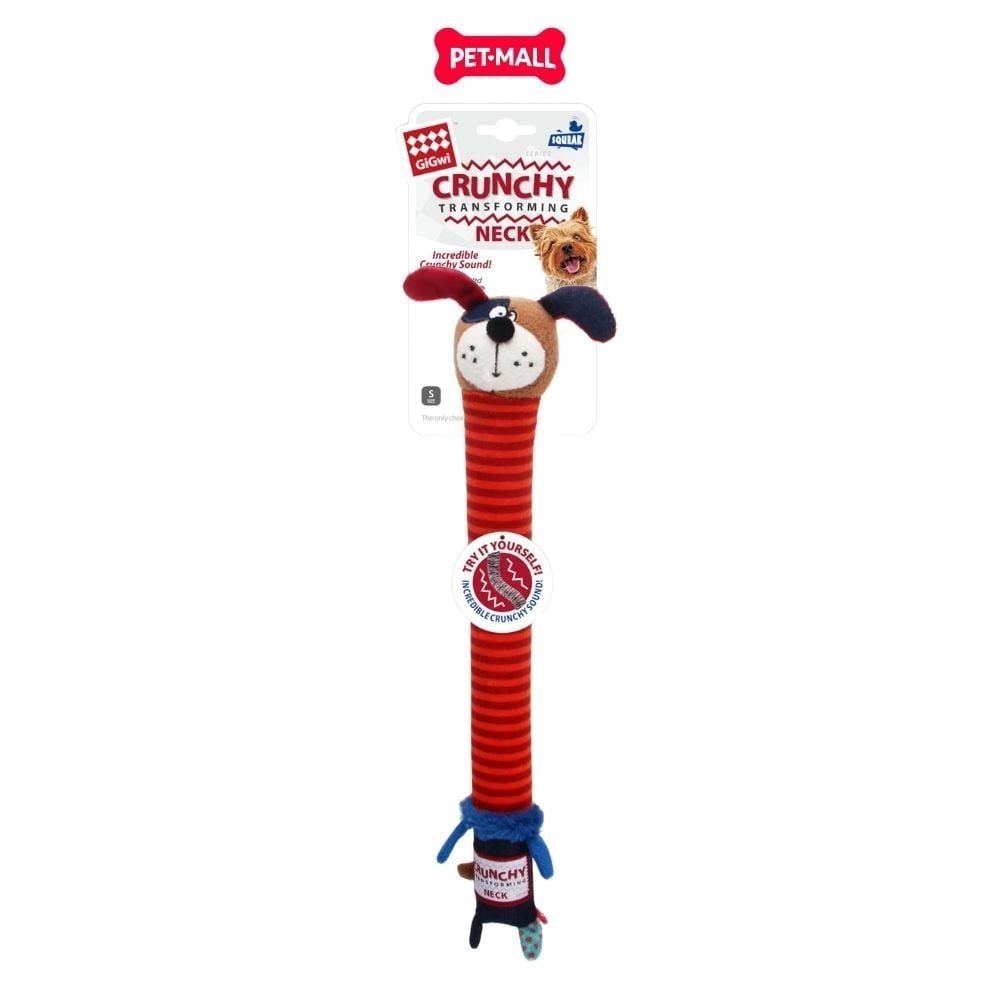 Đồ chơi GiGwi Crunchy Neck Đồ chơi kéo co con chó - Size S Petmall