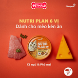 COMBO 6 LON 160G - Pate mèo Nutri Plan Korea nhiều vị Chính Hãng Petmall