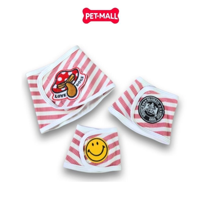 Quần tã chó đực SONICE Pet Male Underwear Rilakkuma - Màu hồng trắng Petmall