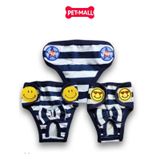 Quần tã chó cái SONICE Pet Male Underwear Rilakkuma - Màu xanh trắng Petmall